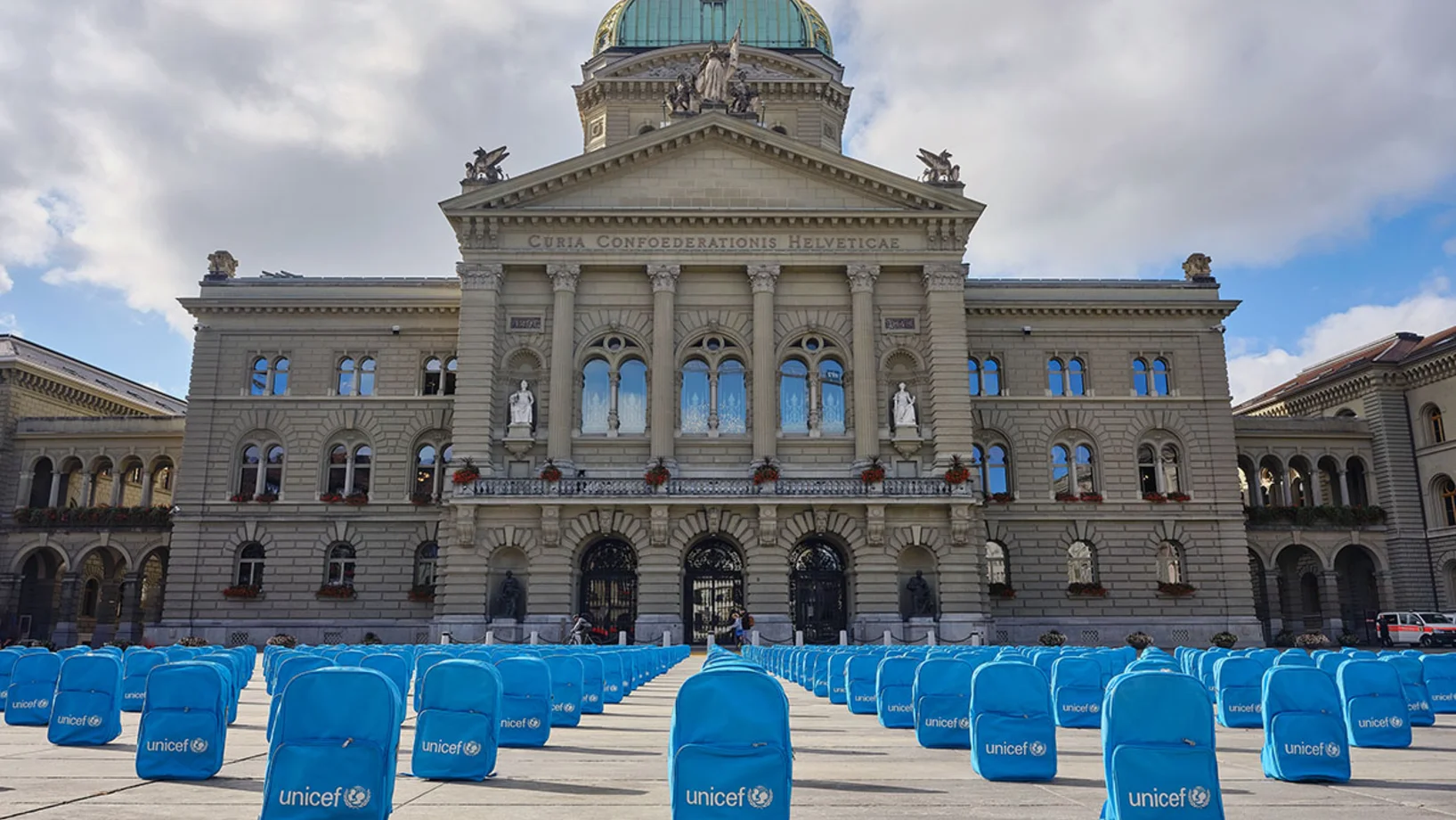 Back to School, Bundesplatz, Bern