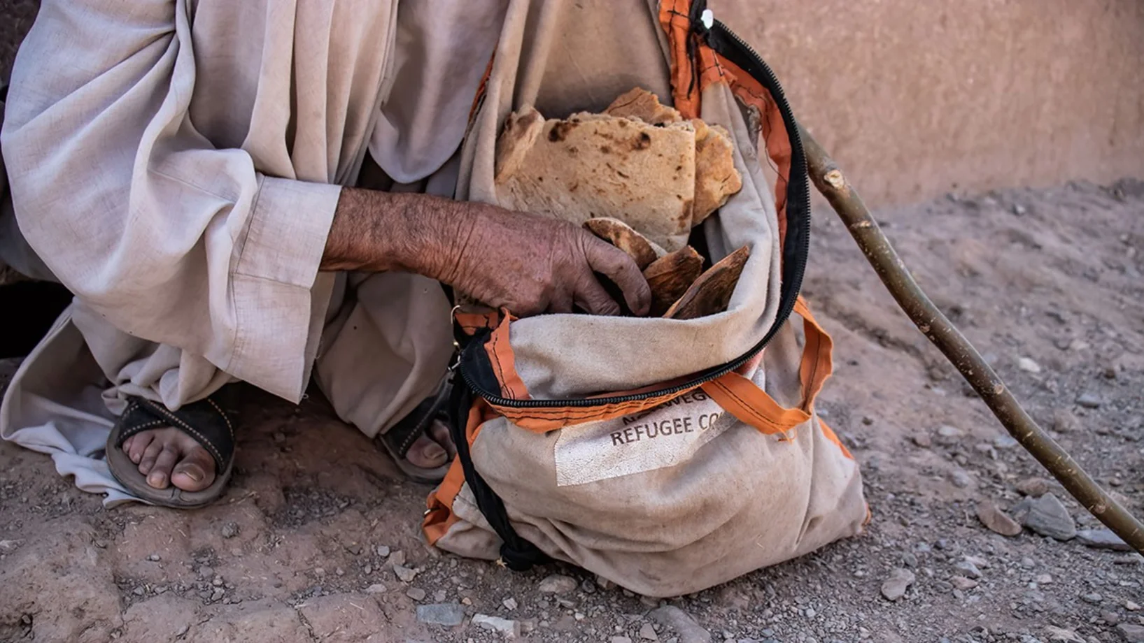 Brot in der Tasche