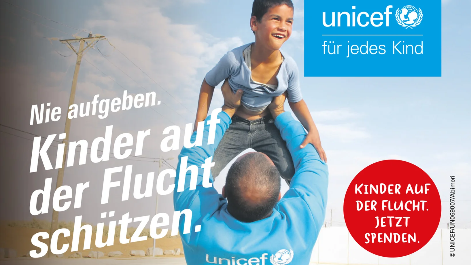 Kinder auf der Flucht schützen