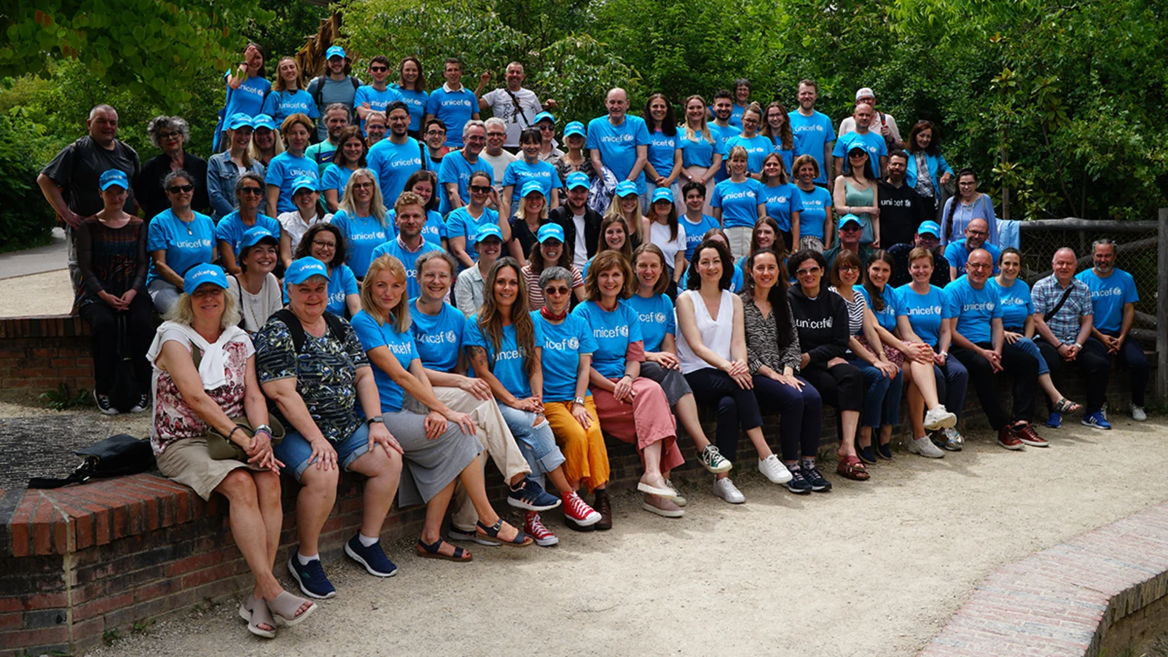 UNICEF Schweiz und Liechtenstein beim Sommerfest im Züricher Zoo.