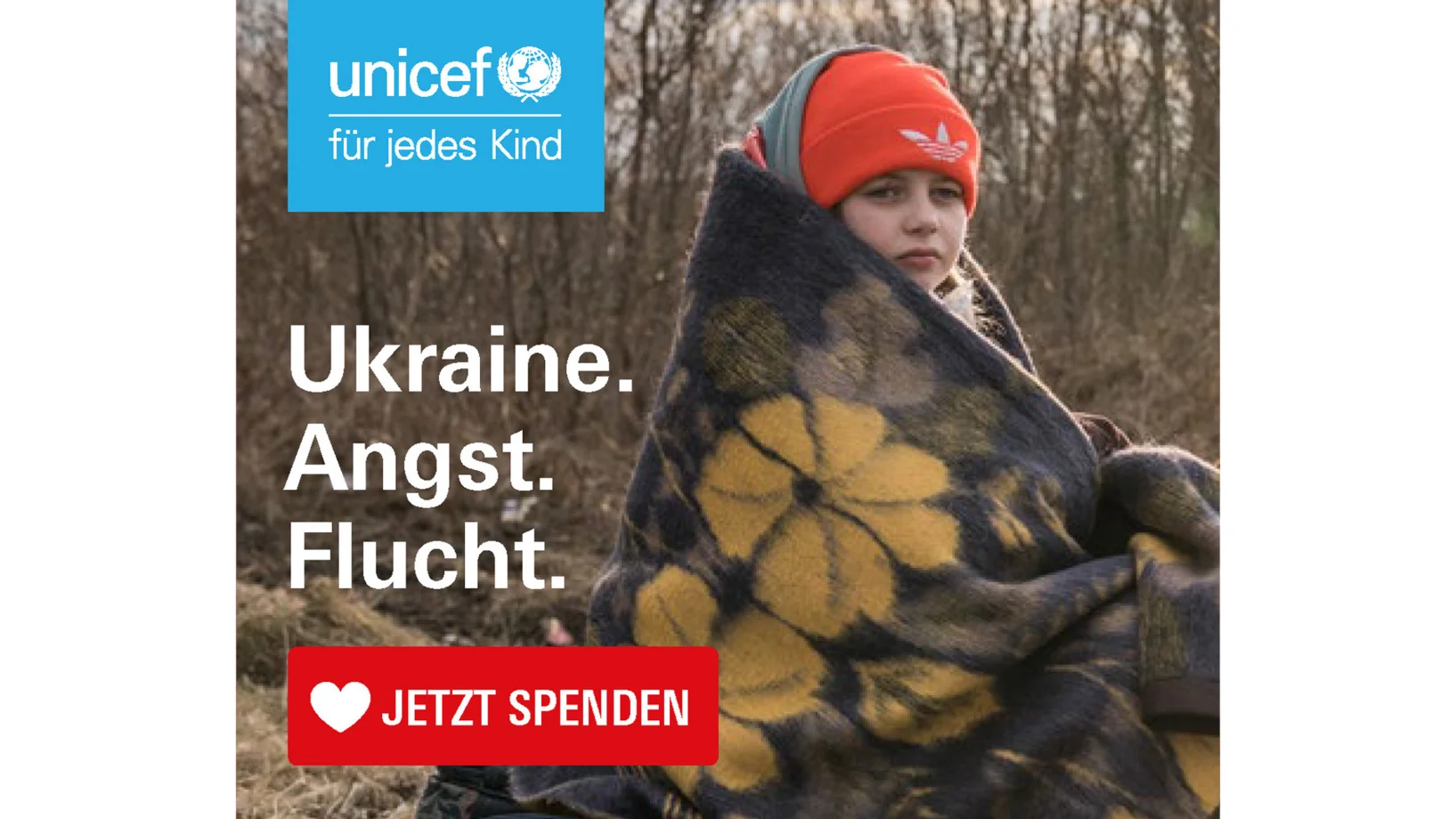 Ukraine. Angst. Flucht.